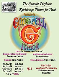 Godspell Jr Poster; click to enlarge