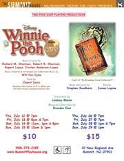 Winnie The Pooh & Into The Woods flyer; click to enlarge